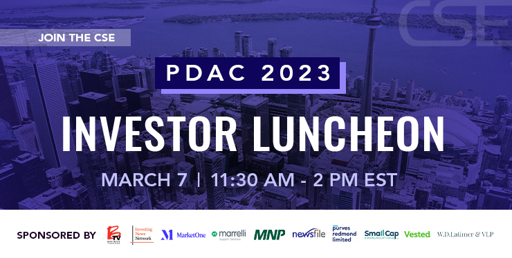 PDAC Investor Luncheon